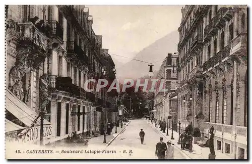 Cartes postales Cauterets Boulevard Latapie Flurin