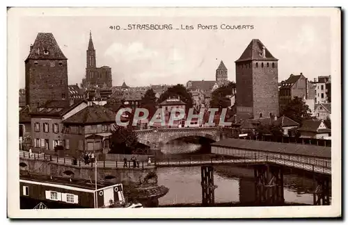 Cartes postales Strasbourg Les ponts couverts