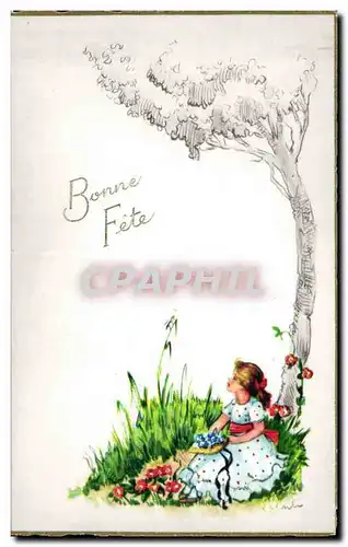 Cartes postales Fantaisie Bonne fete