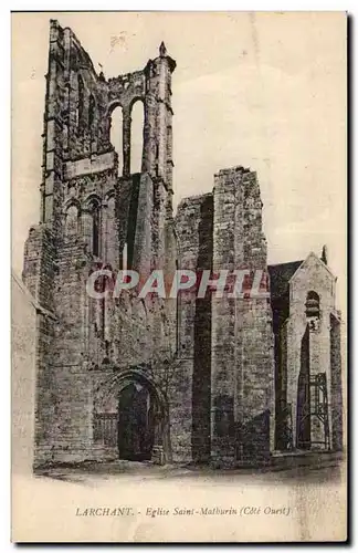 Larchant - Eglise Saint Matburin - Cartes postales