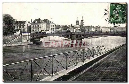 Melun - Le Pont de Fer - Ansichtskarte AK