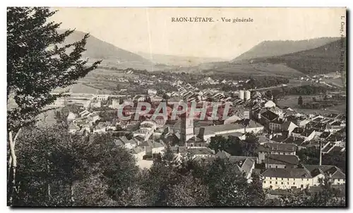 Raon l Etape - Vue Generale - Cartes postales