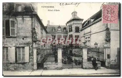 Tonnerre - Hotel d Ures - Cartes postales