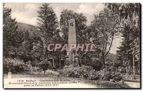 Belfort - Cimetiere des Mobilen - Cartes postales