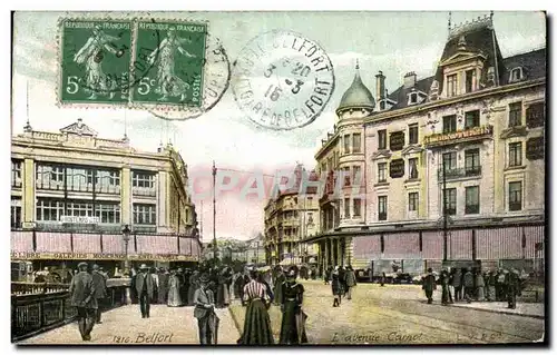 Belfort - L Avenue Carnot - Cartes postales