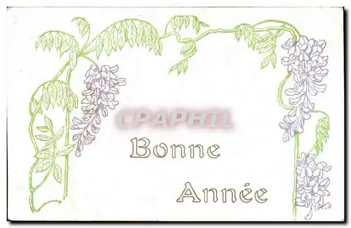 Fetes - Voeux - Bonne Annee - New Year - Pattern - Ansichtskarte AK