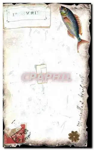 Fetes - Voeux - Poisson d Avril - April Fool - Cartes postales