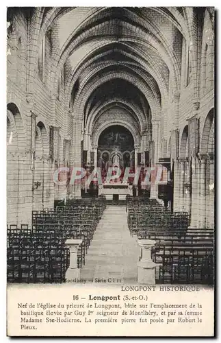 Longpont - L Eglise - Cartes postales