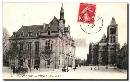 Saint Denis - L Hotel de Ville - Cartes postales