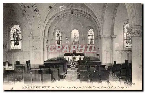 Neuilly sur Seine - Interieur de la Chapelle de Saint Ferdinand - Cartes postales
