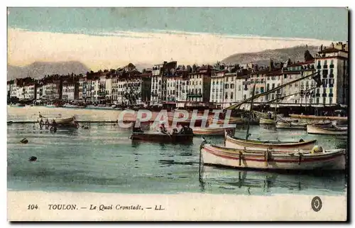 Toulon - Le Quai Cronstadt - Cartes postales