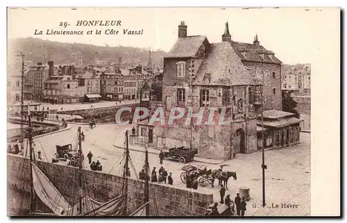 Honfleur - La Lieutenance et la Cote Vassal - Cartes postales