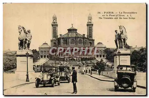 Paris - 16 - Le Trocadero Automobile - Ansichtskarte AK