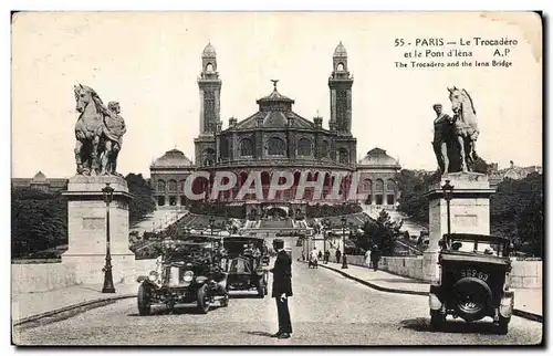 Paris - 16 - Le Trocadero Automobile - Cartes postales