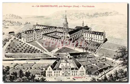 La Grande Trappe - pres Mortagne - Vue Generale - Ansichtskarte AK