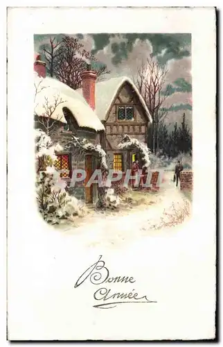 Fetes - Voeux - Holiday - Bonne Annee - Happy New Year - Cartes postales