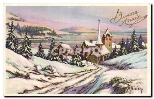 Fetes - Voeux - Holiday - Bonne Annee - Happy New Year - Cartes postales