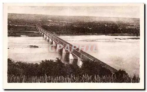 Saumur - Viaduc sur la Loire - Cartes postales