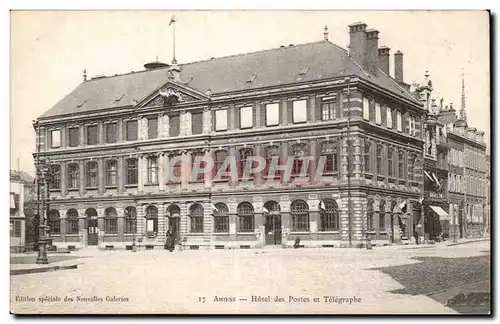 Amiens - Hotel des Postes et Telegraphe - Cartes postales