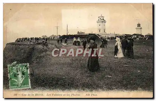 Le Havre - Cap de la Heve - Les Falaises et les Phares - lighthouse - Cartes postales