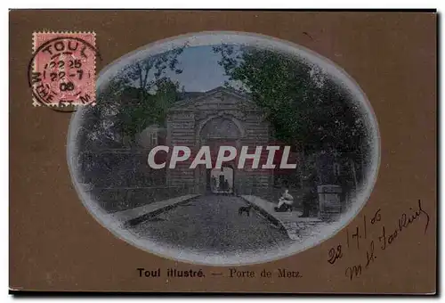 Toul - Porte de Metz - Cartes postales