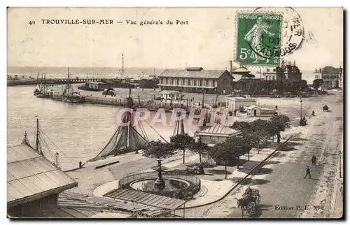 Trouville - Vue Generale du Port - Cartes postales