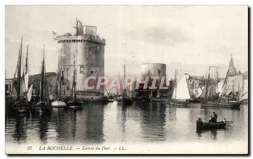 La Rochelle - Entree du Port - Cartes postales