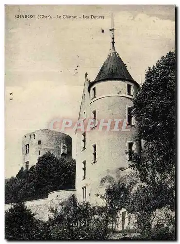 Charost - Le Chateau - Les Douves - Cartes postales