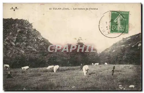 Culan - Les Rochers de Chatelus - Cartes postales