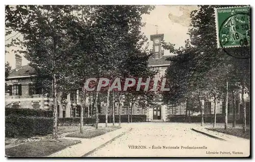 Cartes postales Vierzon Ecole nationale professionnelle