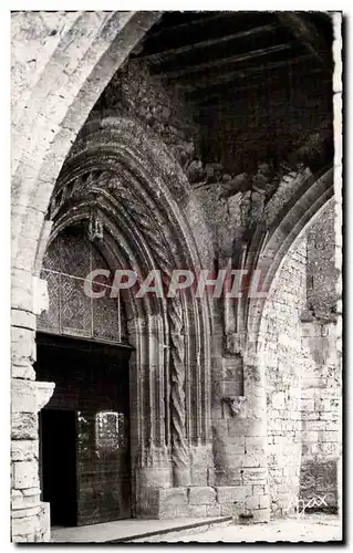 Moderne Karte Belves Le porche de l eglise