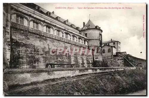 Cartes postales Gaillon Tour de l ancien chateau des archeveques de Rouen