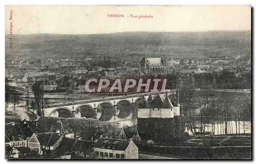 Cartes postales Vernon Vue generale