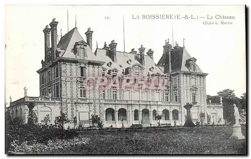 Cartes postales La Boissiere Le chateau