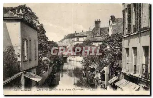 Cartes postales Dreux les vieux lavoirs de la port Chartraine