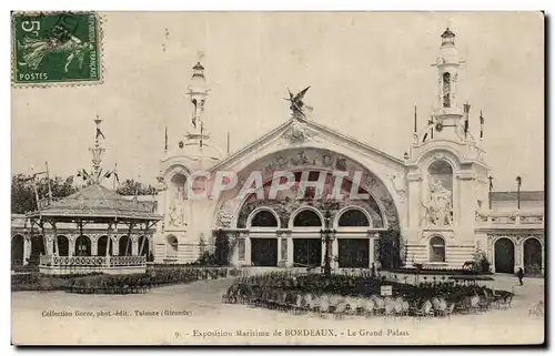 Bordeaux - Le Grand Palais Exposition maritime - Ansichtskarte AK