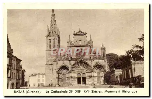 Bazas - La Cathedrale - Cartes postales