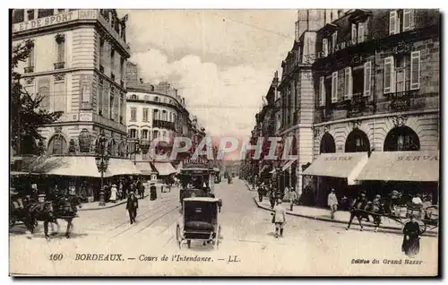 Bordeaux - Cours de l Intendance - Ansichtskarte AK