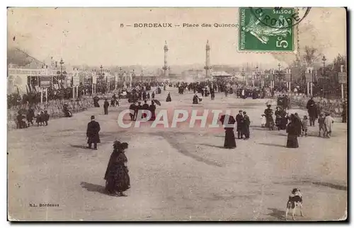 Bordeaux - La Place des Quinconces - Cartes postales