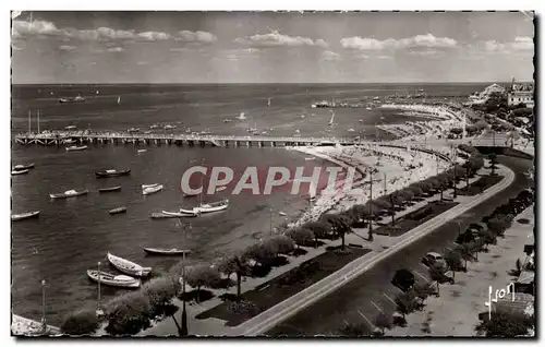 Arcachon - Vue Generale de la Plage prise de la Grande Hotel - Ansichtskarte AK