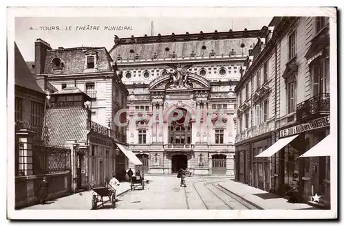 Tours - Le Theatre Municipal - Cartes postales