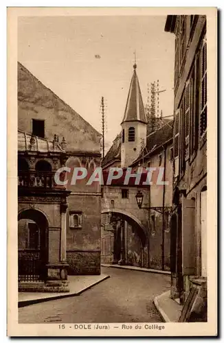 Dole - Rue du College - Cartes postales