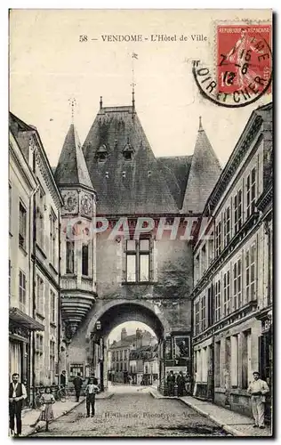 Vendome - L Hotel de Ville - Cartes postales