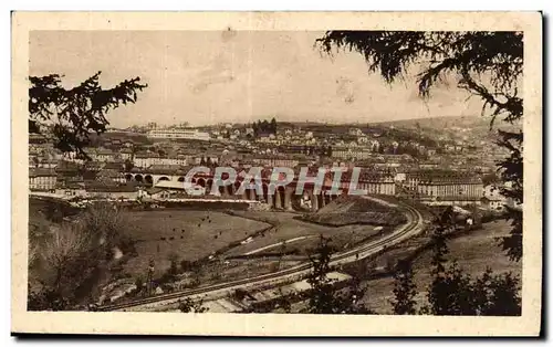 Cartes postales Cantal Vue generale Le viaduc