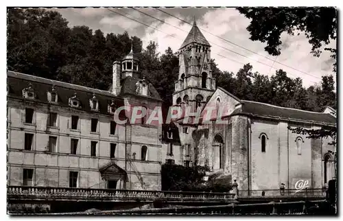 Moderne Karte Brantome L eglise 11eme