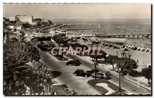 Cartes postales moderne Arcachon Vue generale du boulevard promenade