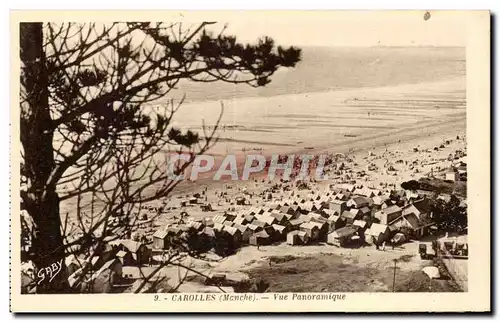 Cartes postales Carolles Vue panoramique