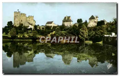 Cartes postales moderne Boirbon l Archambault L etang et le chateau