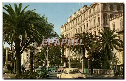 Moderne Karte Nice Hotel West end et promenade des anglais