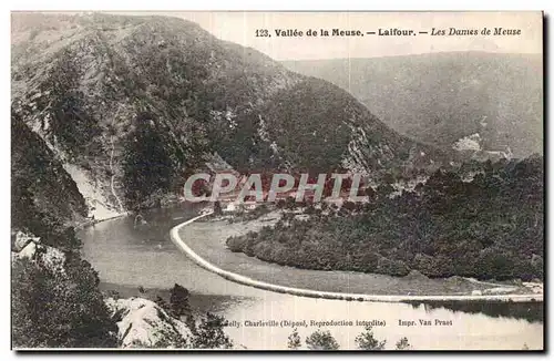 Cartes postales Vallee de la Meuse Les dames de Meuse